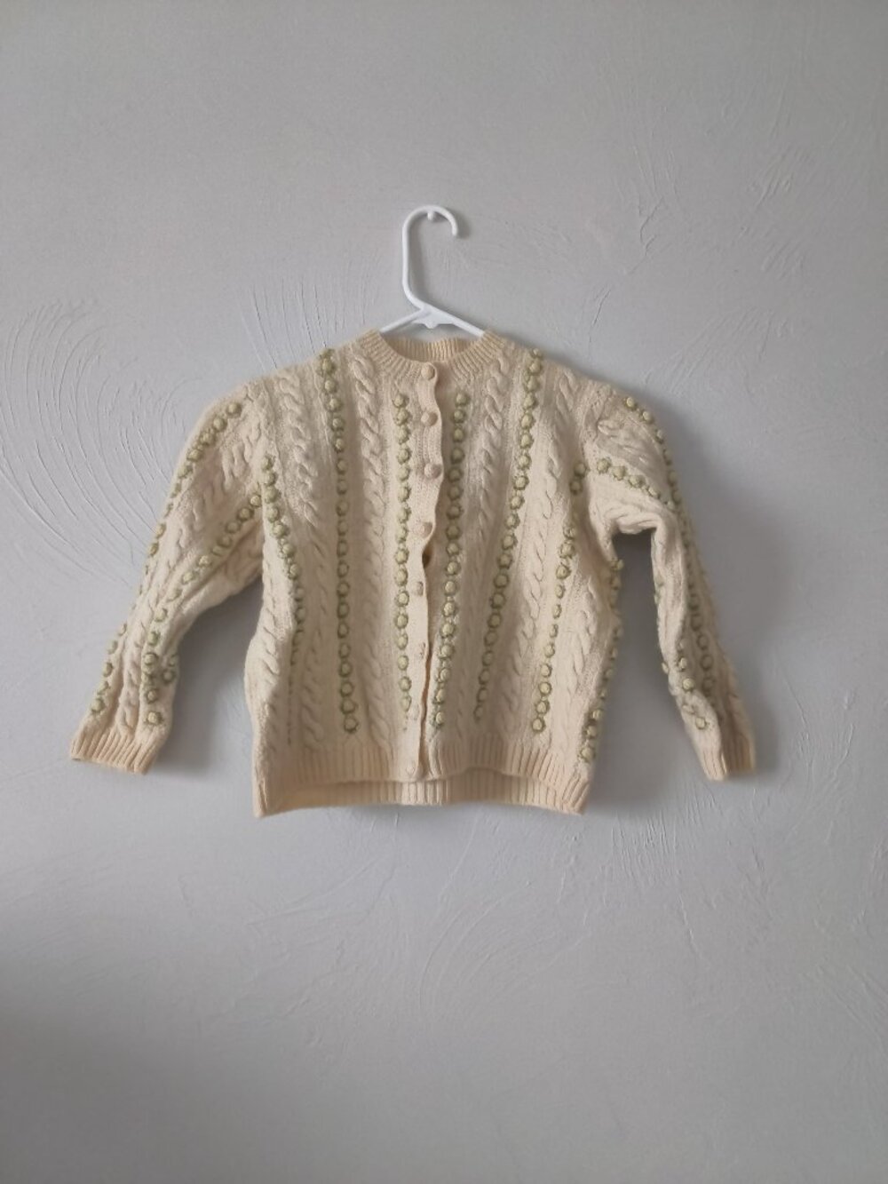 Women's Vintage Crocheted Sweater